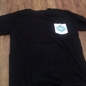 Black Frocket Tribal Shirt vintage